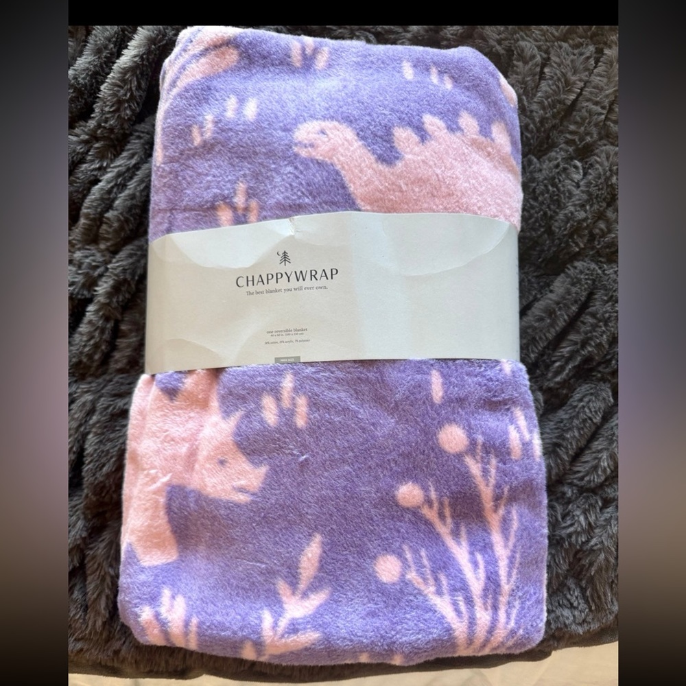 chappywrap midi dinosaur blanket